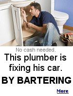 The first rule of bartering is not to talk about it. The IRS considers bartering a taxable event for both parties, so the guy in this article may have bragged himself into an audit.